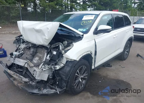 2019 Toyota Highlander Le из США, поврежденный, VIN 5TDZARFH4KS056903